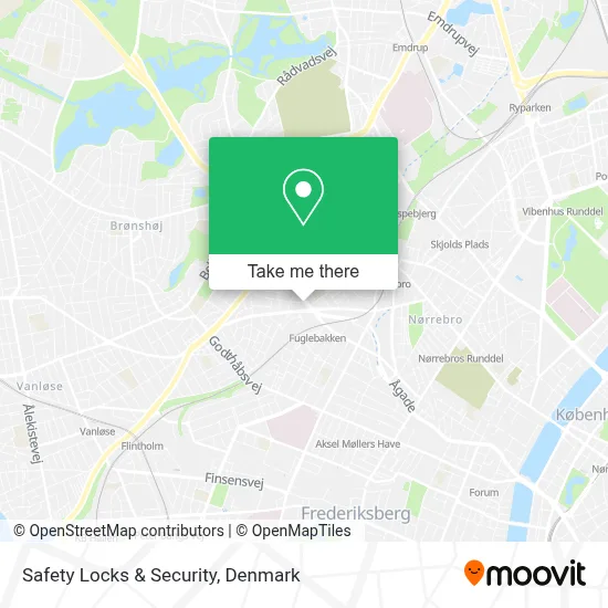 Safety Locks & Security map