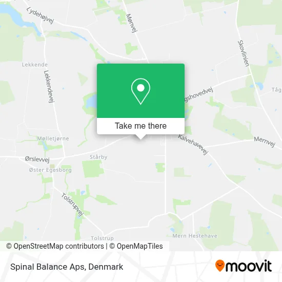 Spinal Balance Aps map