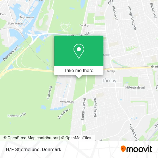 H/F Stjernelund map