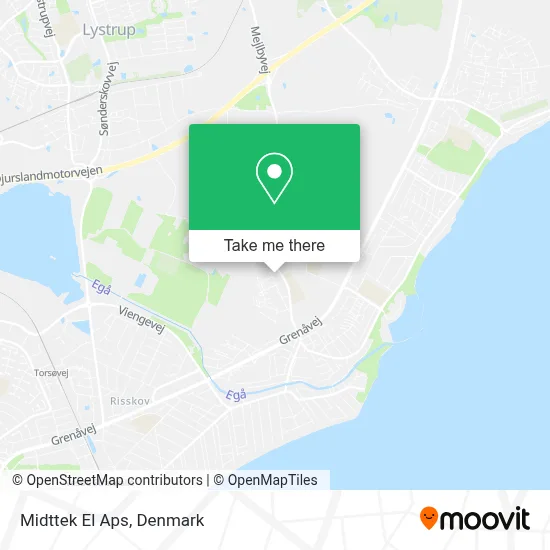 Midttek El Aps map