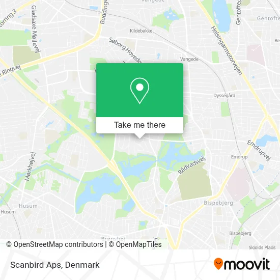 Scanbird Aps map