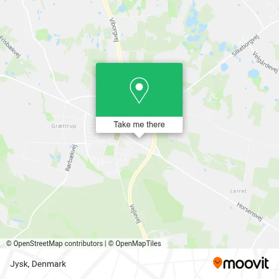 Jysk map