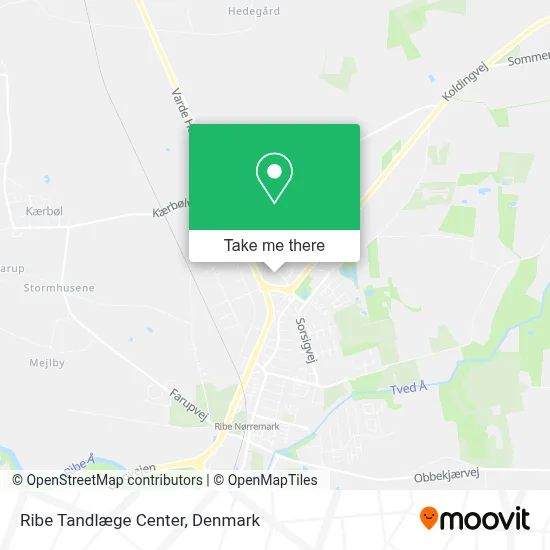 Ribe Tandlæge Center map