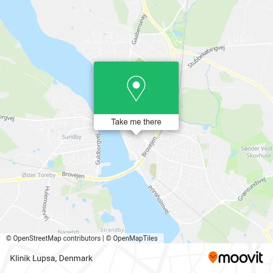Klinik Lupsa map