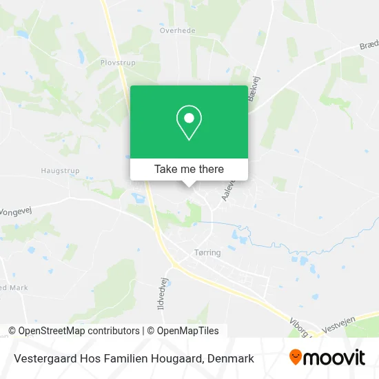 Vestergaard Hos Familien Hougaard map