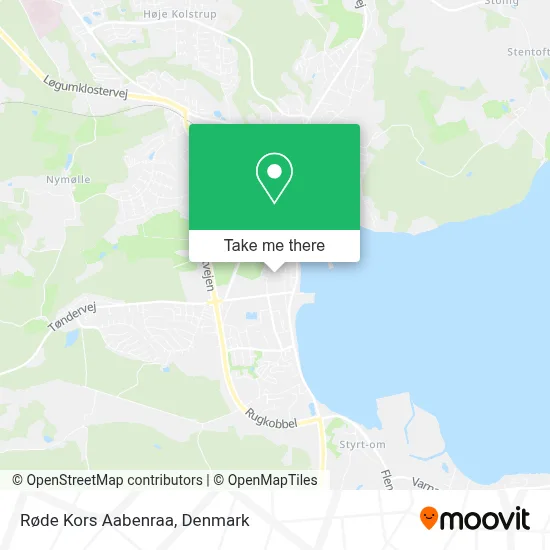 Røde Kors Aabenraa map