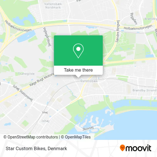 Star Custom Bikes map