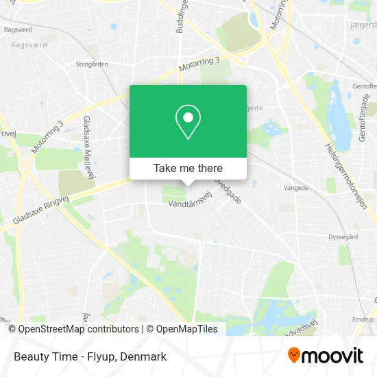 Beauty Time - Flyup map