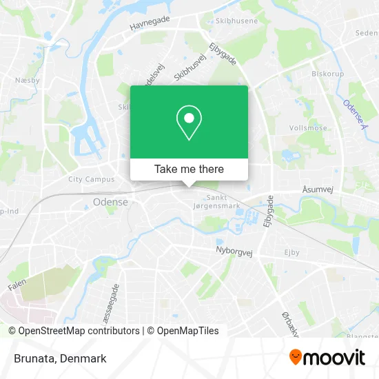 Brunata map