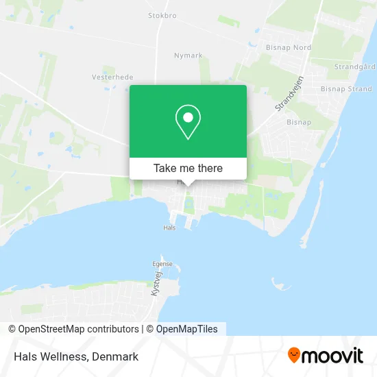 Hals Wellness map