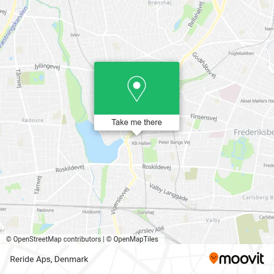 Reride Aps map