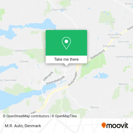 M.R. Auto map