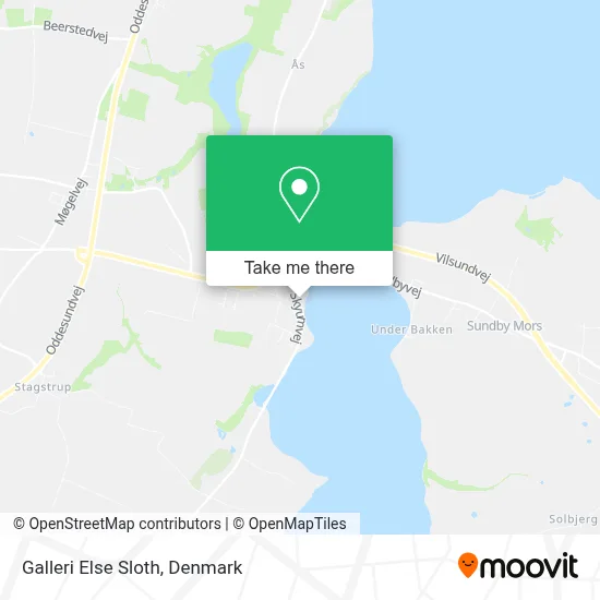 Galleri Else Sloth map