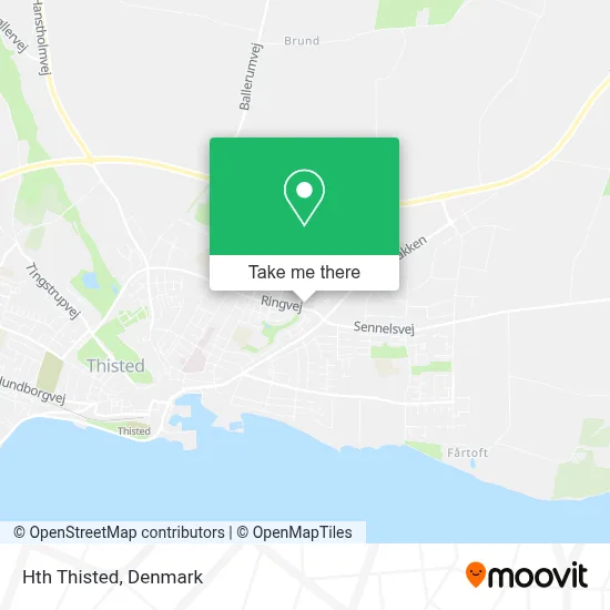 Hth Thisted map