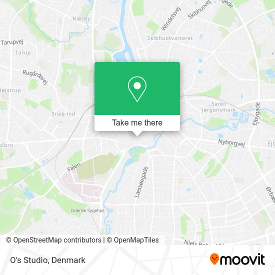 O's Studio map