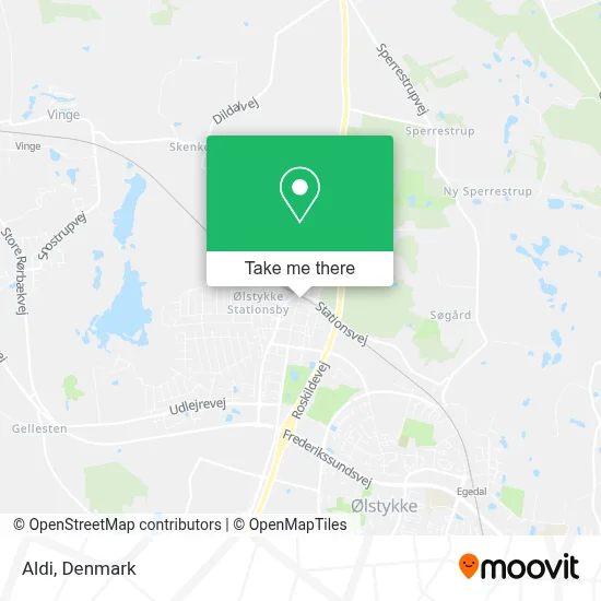 Aldi map