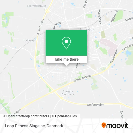 Loop Fitness Slagelse map