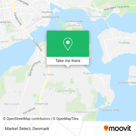 Market Select map