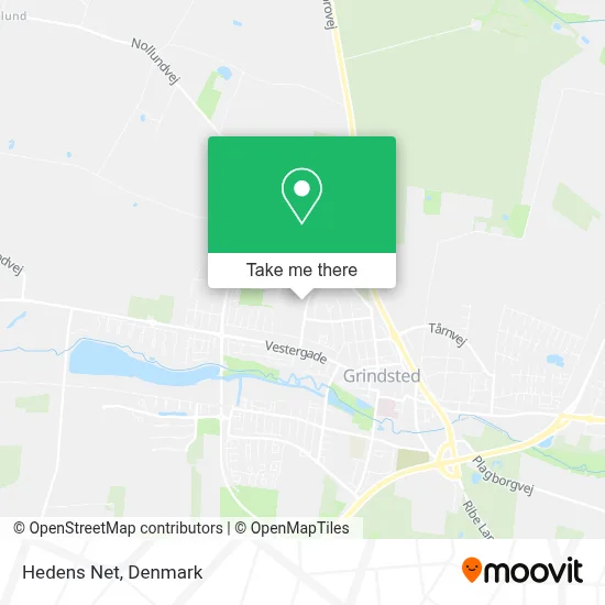 Hedens Net map