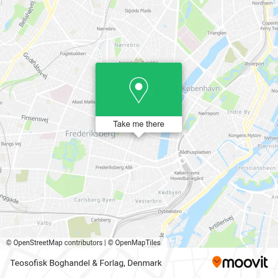 Teosofisk Boghandel & Forlag map