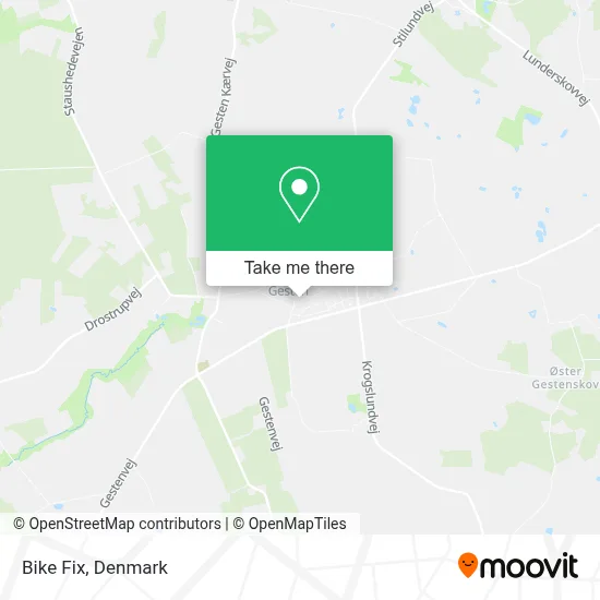 Bike Fix map