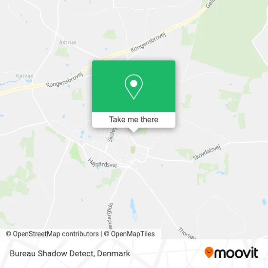 Bureau Shadow Detect map