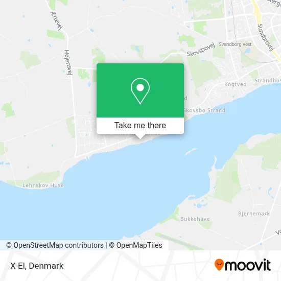 X-El map