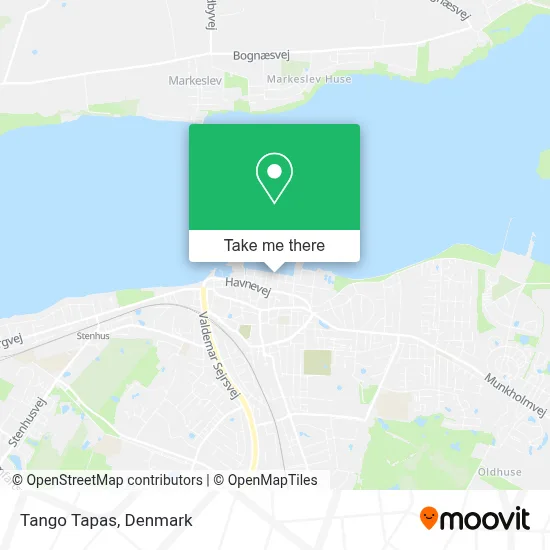 Tango Tapas map