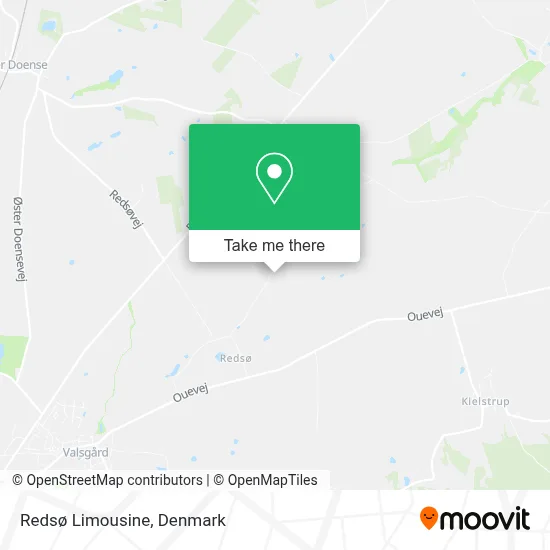 Redsø Limousine map