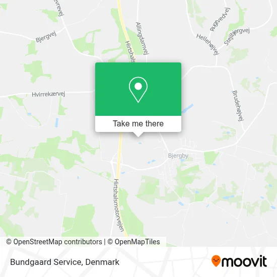 Bundgaard Service map