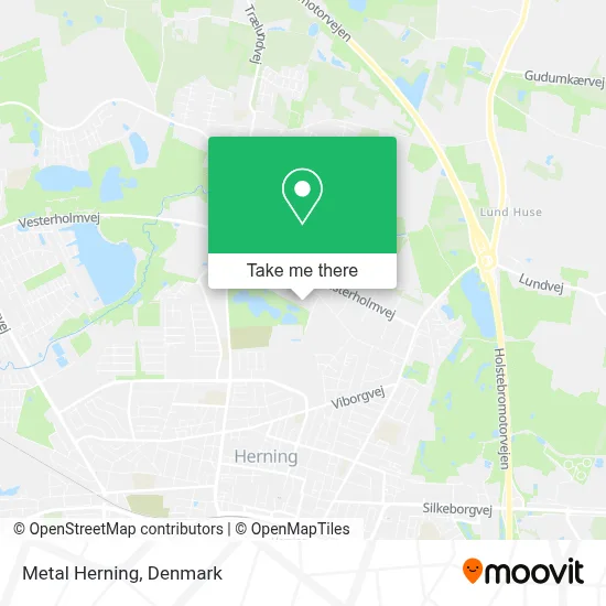 Metal Herning map