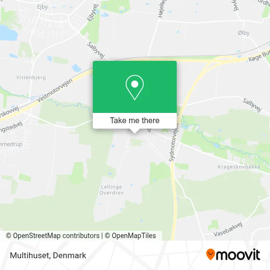 Multihuset map