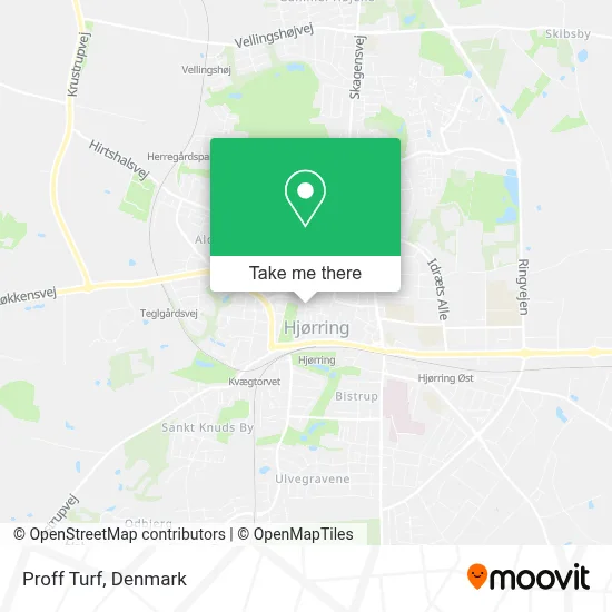 Proff Turf map