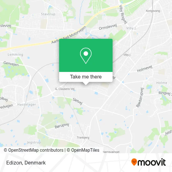 Edizon map