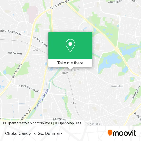 Choko Candy To Go map