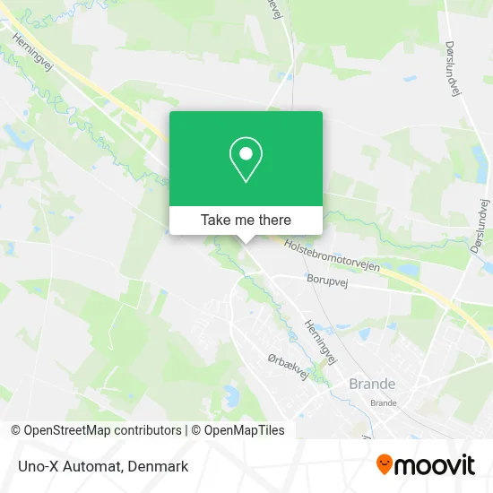 Uno-X Automat map