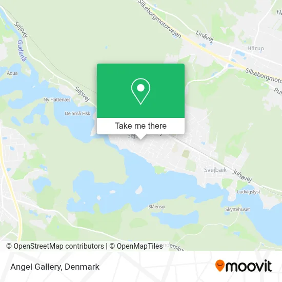 Angel Gallery map