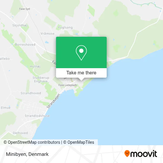Minibyen map