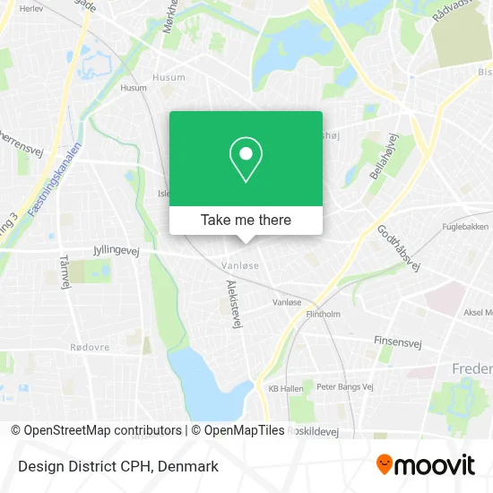 Design District CPH map
