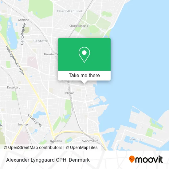 Alexander Lynggaard CPH map