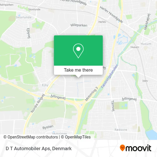 D T Automobiler Aps map