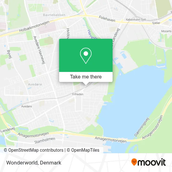 Wonderworld map