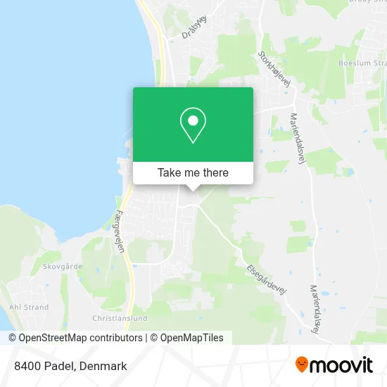 8400 Padel map