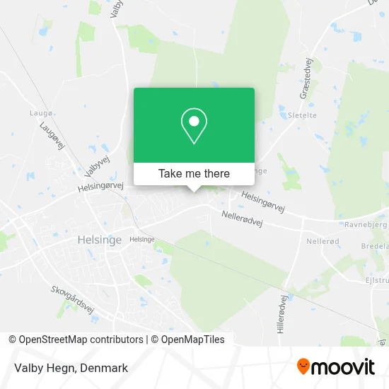 Valby Hegn map