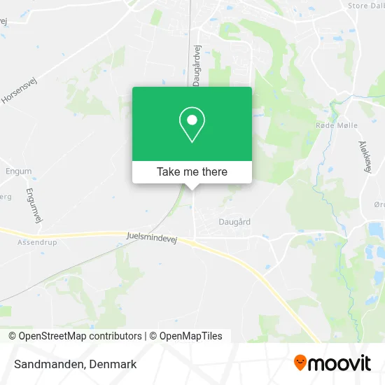 Sandmanden map