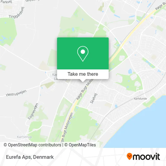 Eurefa Aps map