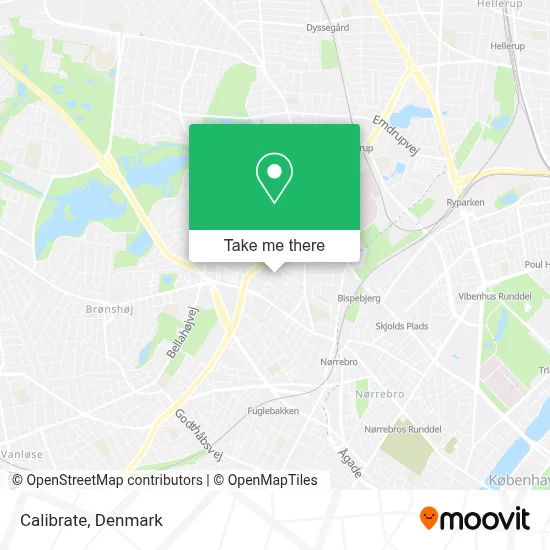 Calibrate map