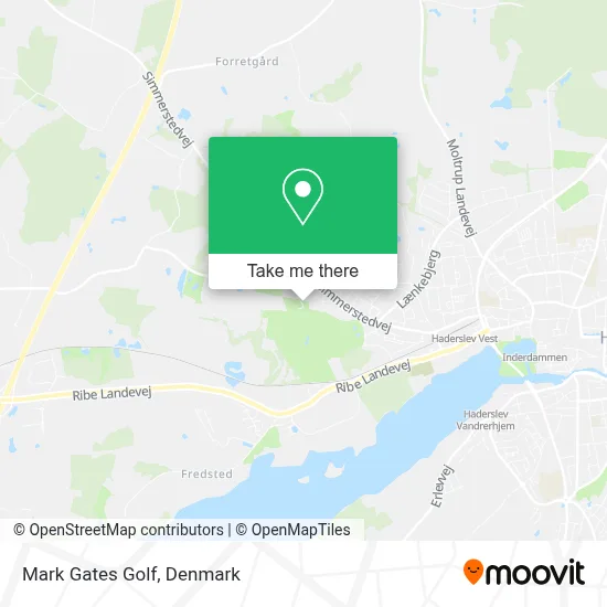 Mark Gates Golf map