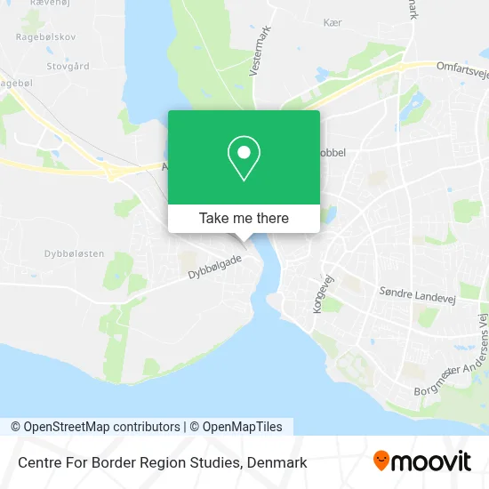 Centre For Border Region Studies map