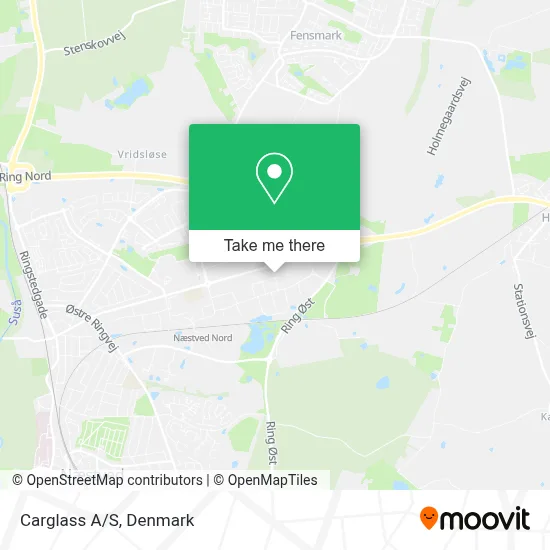 Carglass A/S map